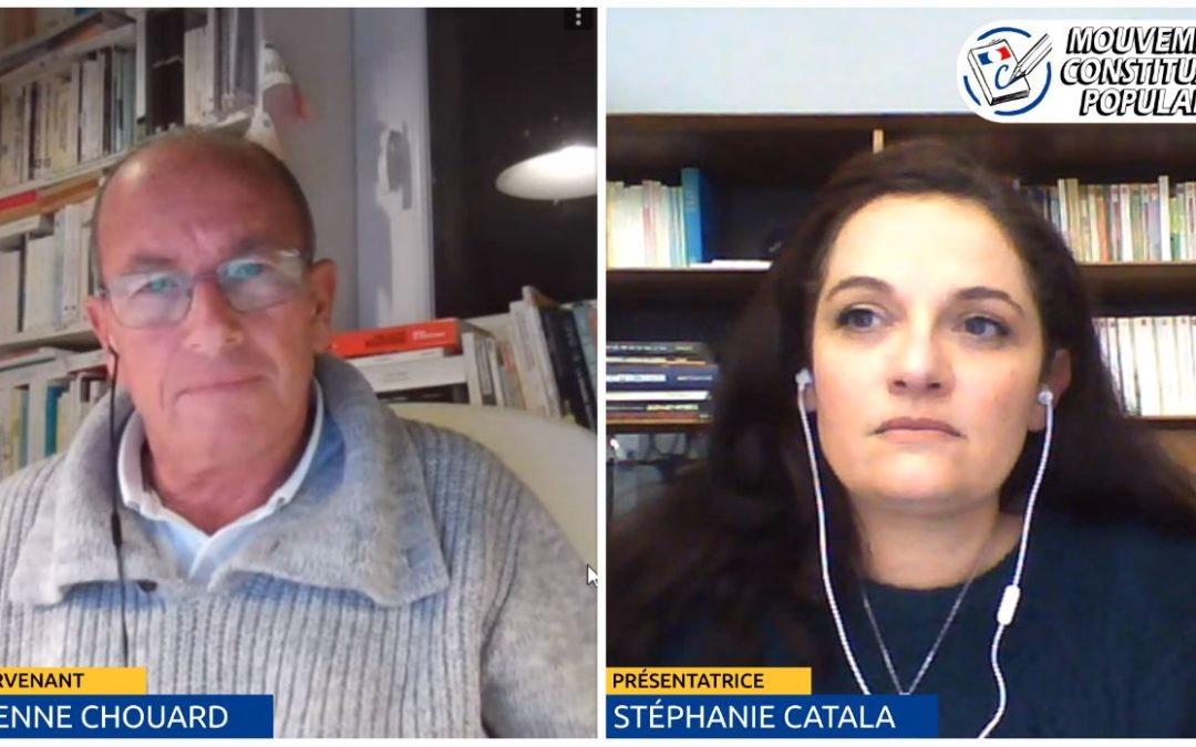 Live facebook : État d’urgence sanitaire… constitutionnel ?