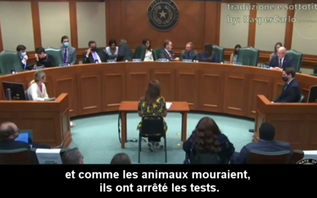 [abus de pouvoir] [injection expérimentale obligatoire chez nos enfants] Témoignage d’une médecin pédiatre texane, Angelina Farella, devant le Sénat