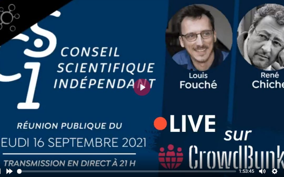 Importante réflexion de René Chiche, au CSI (Conseil Scientifique Indépendant) n°23, sur la bascule totalitaire en France : interdiction de douter, soumission générale, gouvernance par les nombres, oppressions parallèles entre professeurs et médecins……