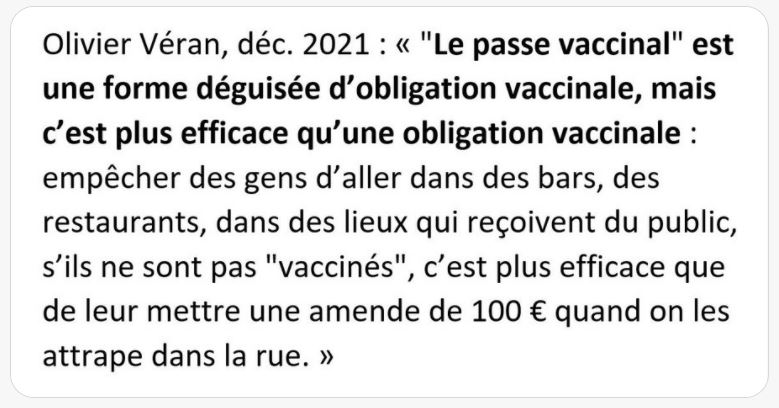 La théorie du complot de l’année dernière vient d’être adoptée en première lecture par l’Assemblée nationale. En douce, de nuit et pendant les fêtes, comme toutes les lois scélérates. Et les anticomplotistes veillent, en dénonçant les « complotistes » ce qui protège les comploteurs.