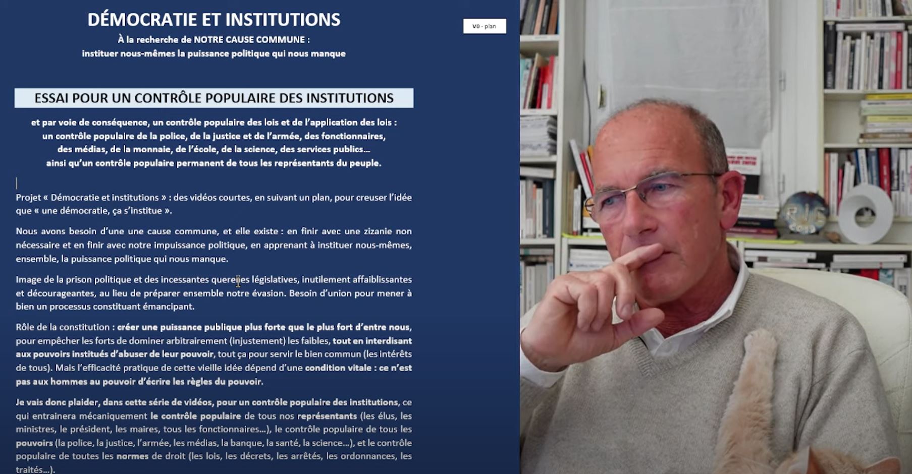 Une Nôtre Histoire, démocratie et institutions, n°1 : Introduction – NOTRE CAUSE COMMUNE