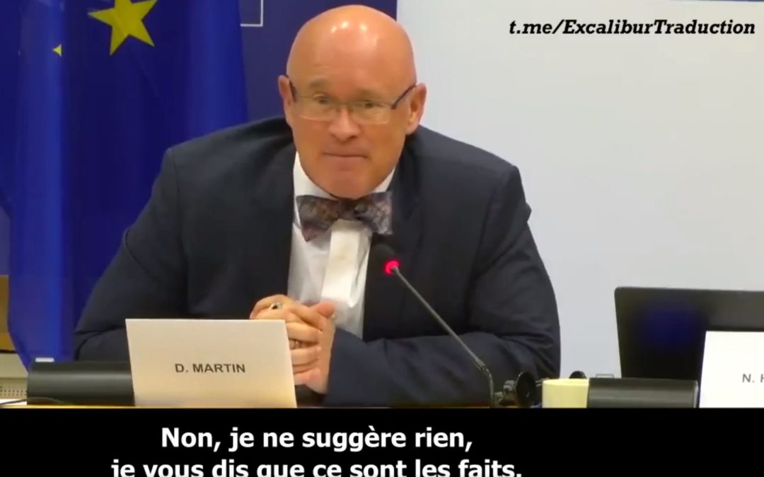 Dr Martin au Parlement européen – 20 minutes essentielles : le Covid et sa longue préparation criminelle