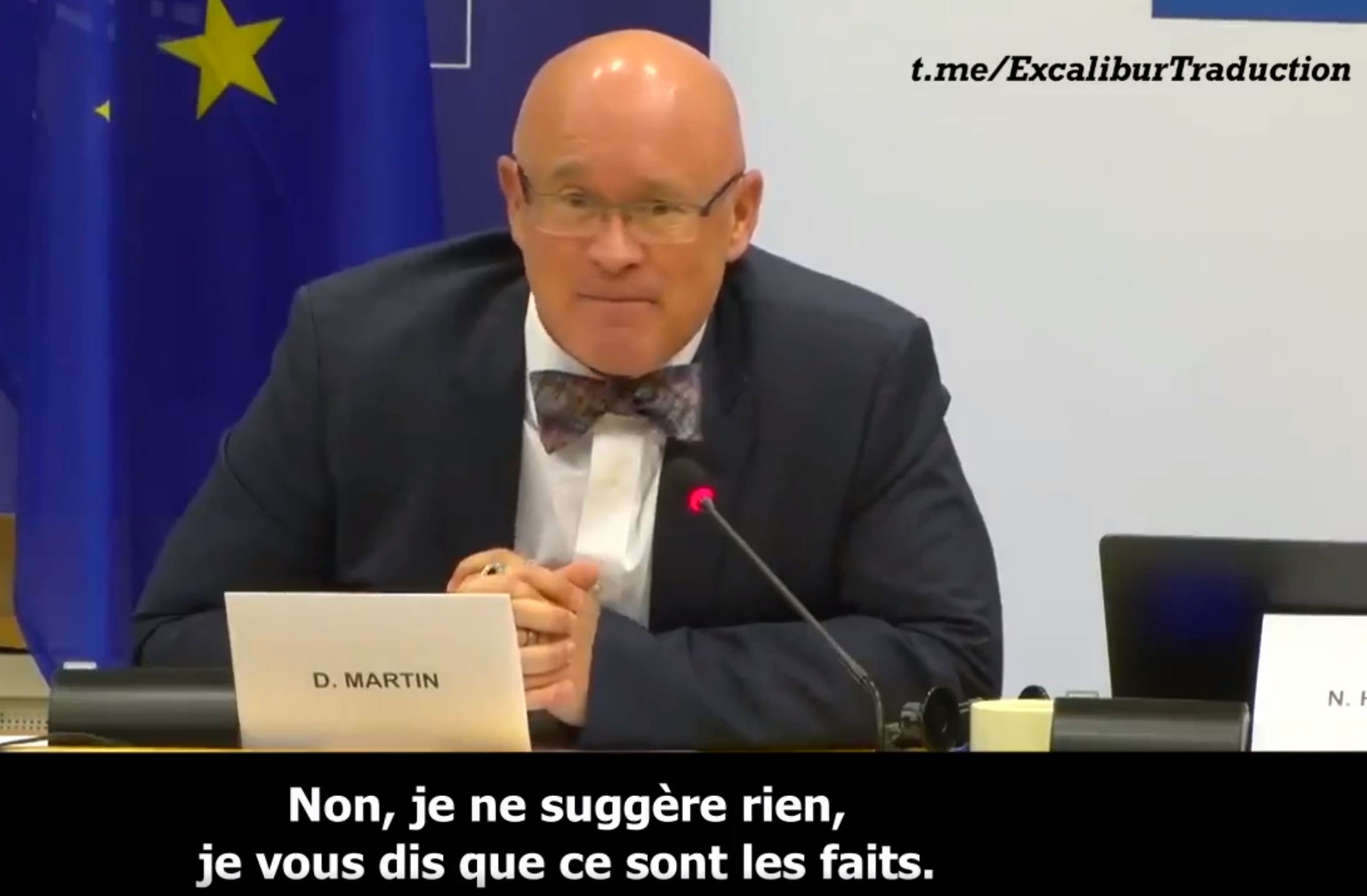 Dr Martin au Parlement européen – 20 minutes essentielles : le Covid et sa longue préparation criminelle