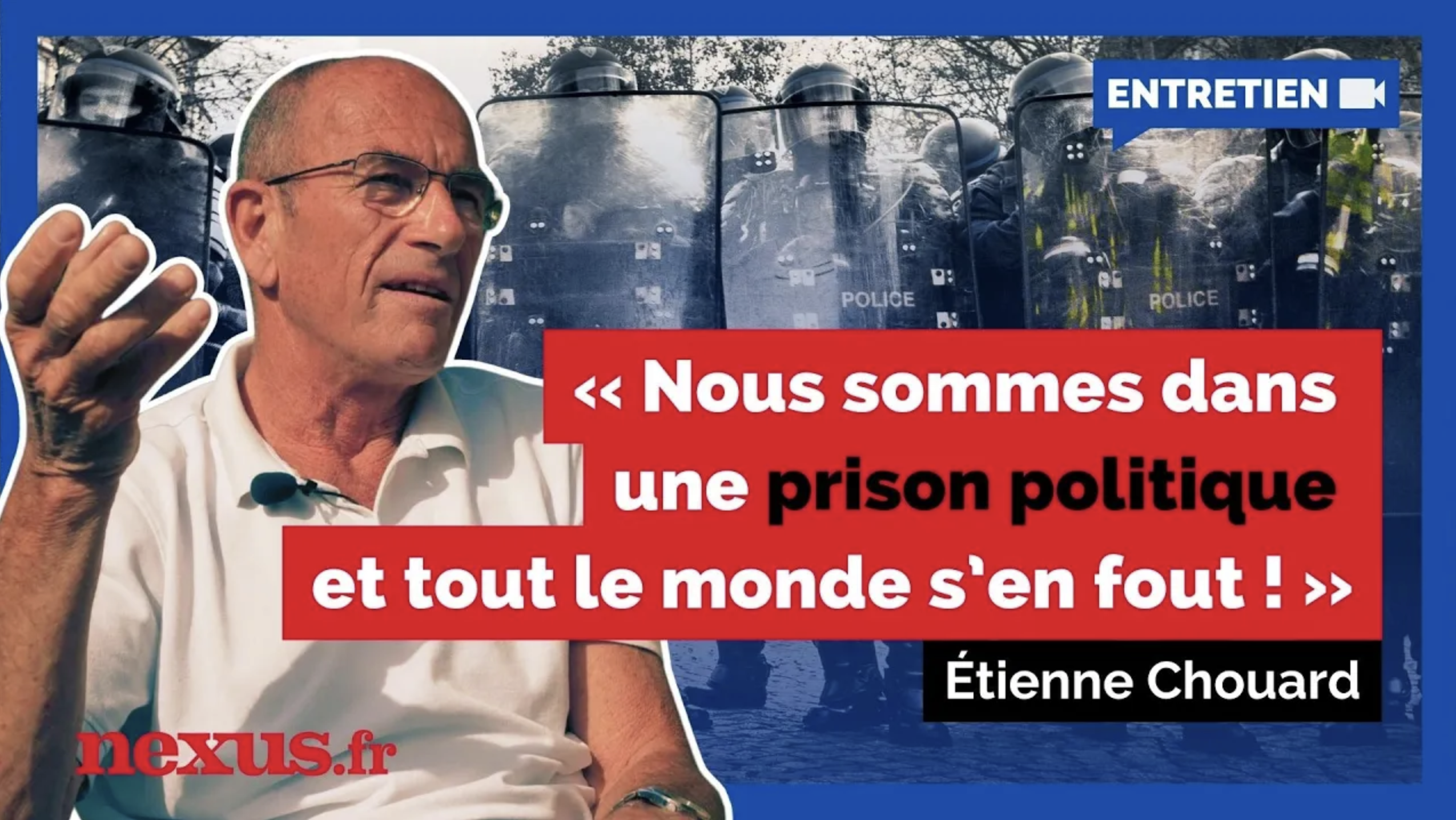 Étienne Chouard : « Nous sommes dans une prison politique et tout le monde s’en fout ! » (entretien avec Nexus)
