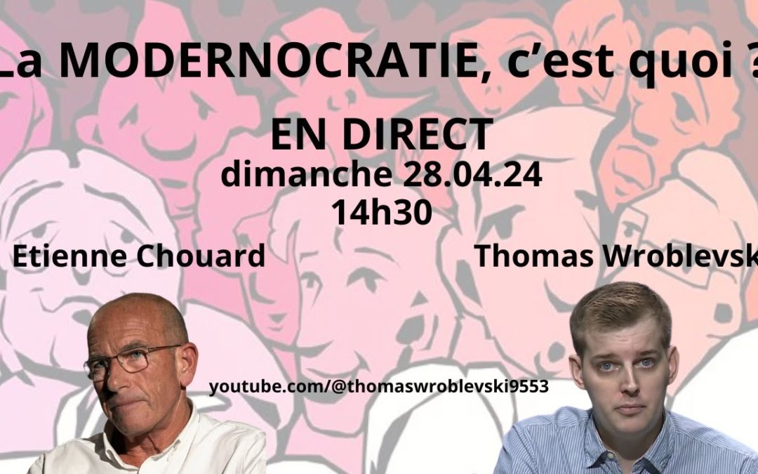 Discussion en direct avec Thomas Wroblevski au sujet de l’amélioration de la démocratie Suisse