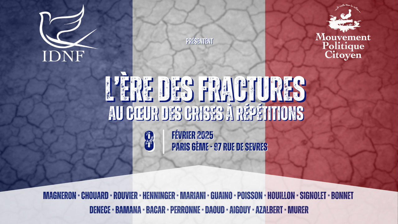 Affiche Colloque IDNF MPC 8 février 2025 L'ère des fractures