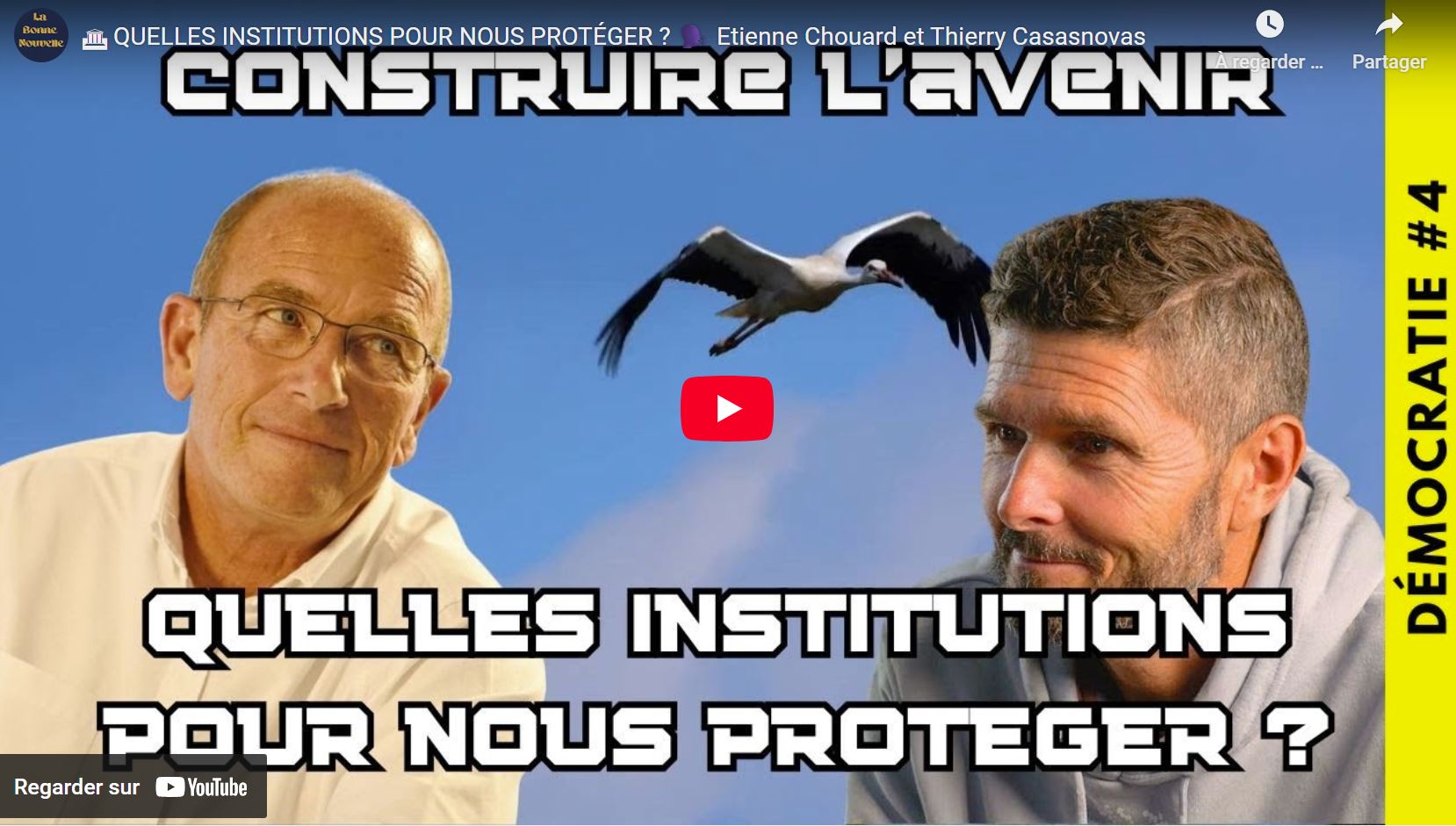 QUELLES INSTITUTIONS POUR NOUS PROTÉGER… Etienne Chouard et Thierry Casasnovas 29–1‑2025