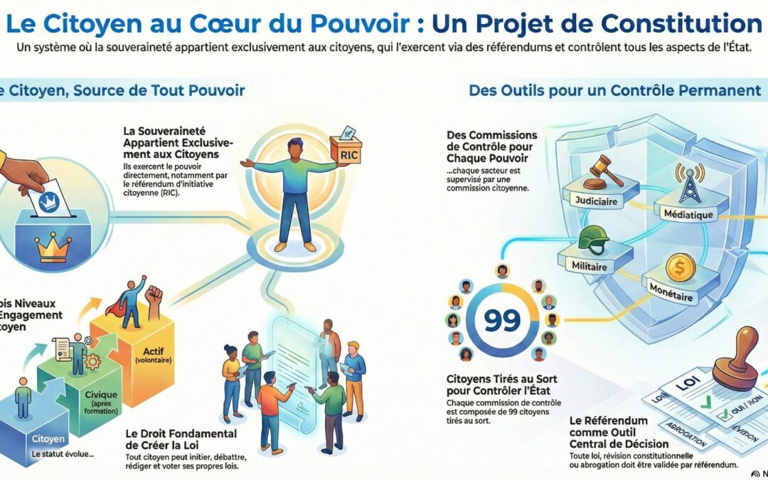 Présentation par Léo Girod d’une Constitution qui met le citoyen au cœur du pouvoir