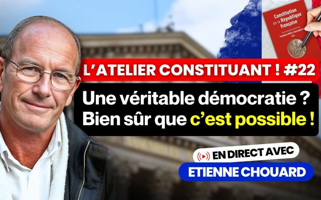 Atelier constituant Nexus #22 La véritable démocratie&nbsp;? Bien sûr que c’est possible&nbsp;! avec Claude Kaiser, quelques témoins de Ménil, Marc, Léo et Nathanaël